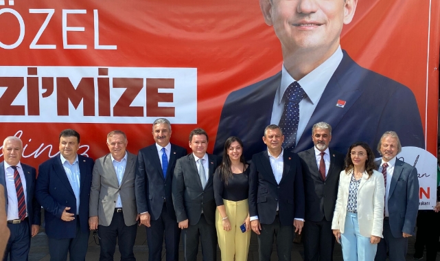 CHP lideri Özgür Özel Osmangazi Belediyesi'nde