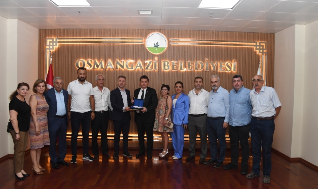 CHP Yıldırım ilçe yönetiminden Başkan Aydın’a ziyaret