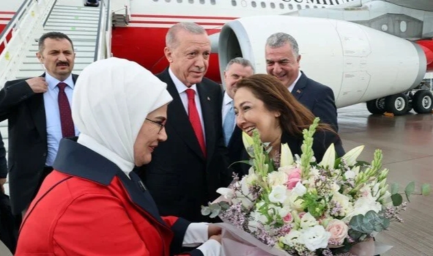 Cumhurbaşkanı Erdoğan, Berlin'e geldi