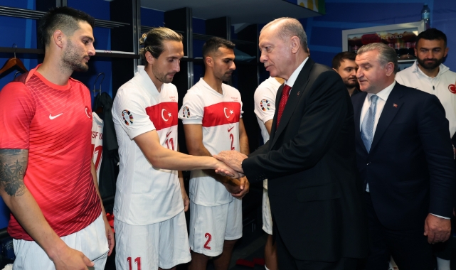 Cumhurbaşkanı Erdoğan'dan millilere tebrik