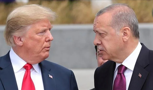 Cumhurbaşkanı Erdoğan'dan Trump'a geçmiş olsun telefonu