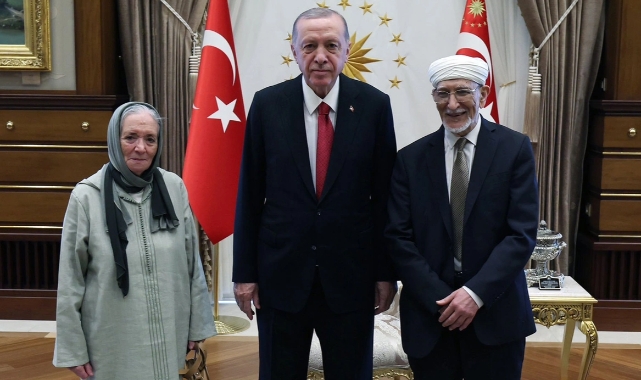 Cumhurbaşkanı Erdoğan, filozof Taha Abdurrahman'ı kabul etti