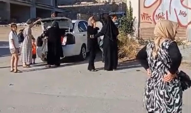Denizden çıkmaları için uyardı: 8 kadın tarafından darbedildi