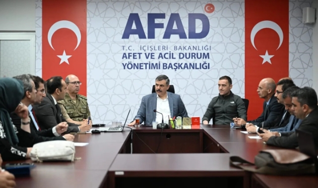 Erzurum’da kriz merkezi toplandı