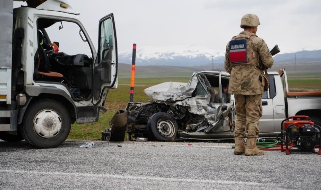 Erzurum jandarma bölgesinde bir ayda 23 trafik kazası!