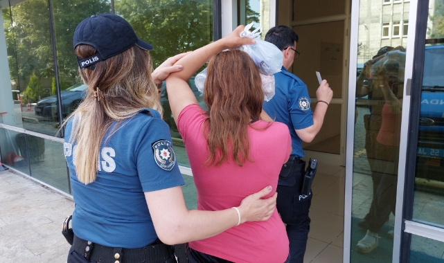 Evden hırsızlıktan gözaltına alındı!
