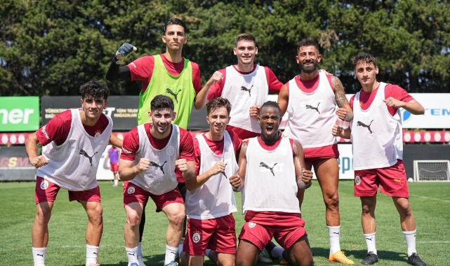 Galatasaray, çalışmalarını sürdürdü!