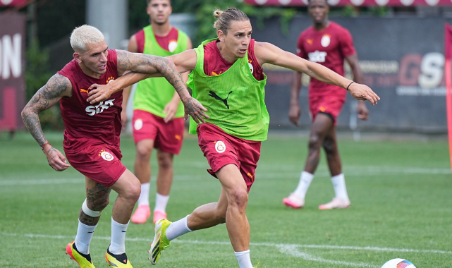 Galatasaray, çalışmalarını sürdürdü!