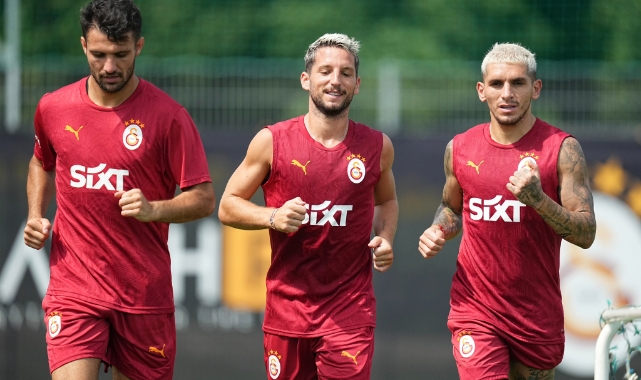 Galatasaray hazırlıklarını sürdürdü!