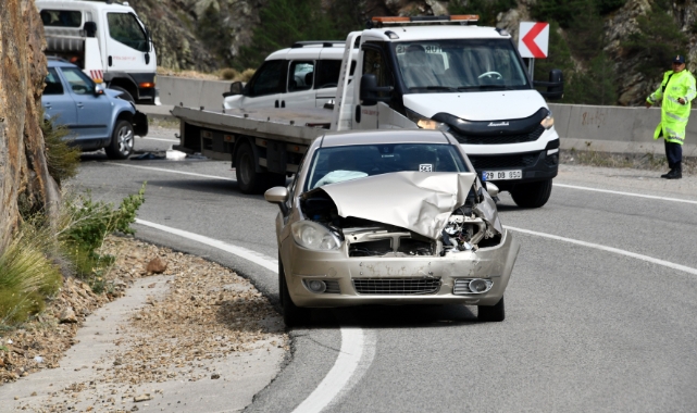 Gümüşhane'de feci kaza!