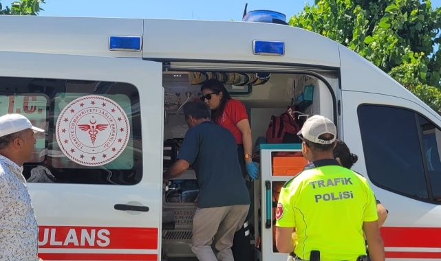 Hem çarptı hem darp etti!