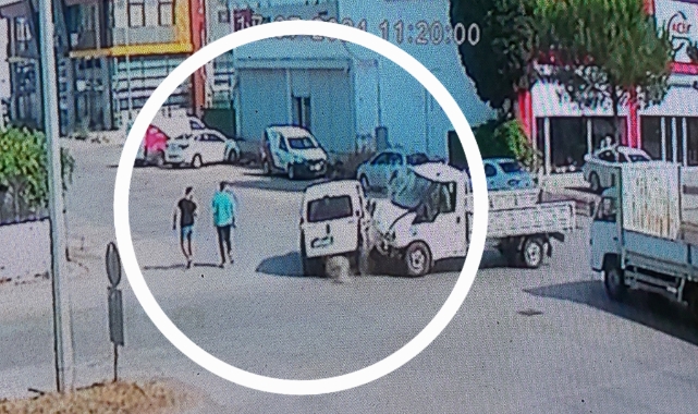 Hemşireler ölümden döndü! Kaza anı kamerada