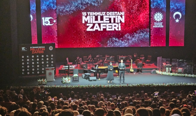 İletişim Başkanlığından "15 Temmuz Destanı Milletin Zaferi Fahir Atakoğlu Konseri"