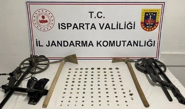 Isparta'da tarihi eser operasyonu!