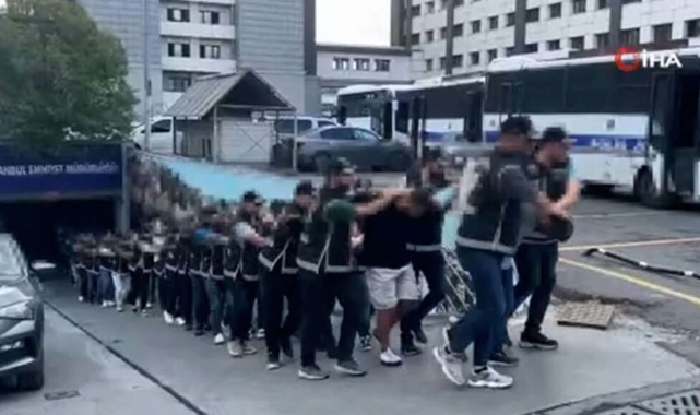 İstanbul’da çete operasyonu: 47 gözaltı