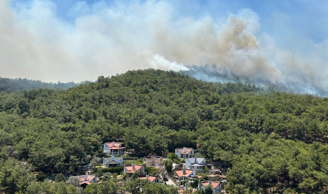 İzmir'de orman yangını! Tahliyeler başladı