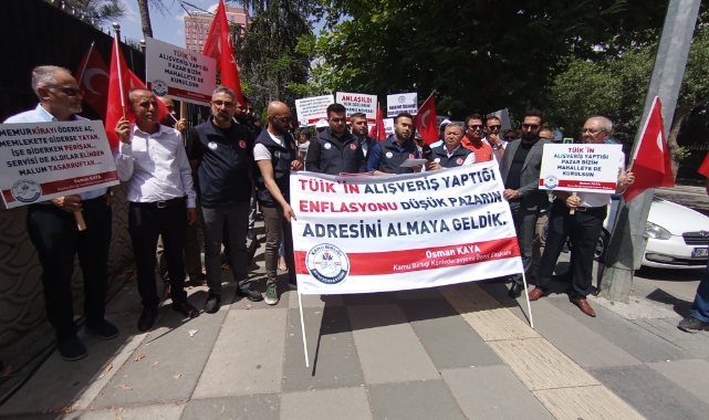 Kamu Birliği Konfederasyonu'ndan 'enflasyon' eylemi! 