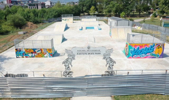 Kartepe’ye skate park yapıldı!