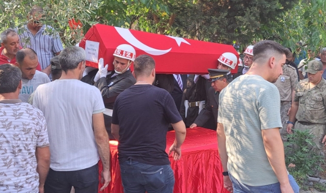 Kıbrıs gazisi son yolculuğuna uğurlandı!