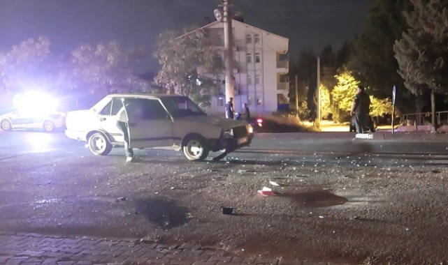 Kütahya'da motosiklet ile otomobil çarpıştı! 1 yaralı   
