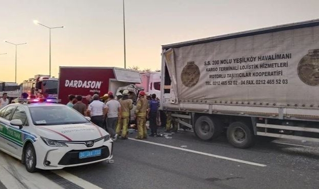 Kuzey Marmara Otoyolu'nda feci kaza