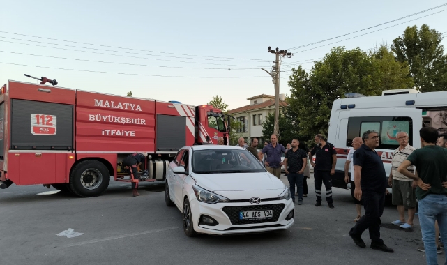 Malatya'da iki otomobilin karıştığı kazada: 5 yaralı   