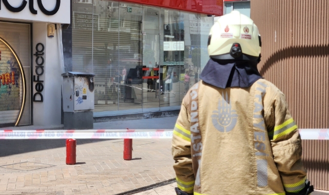 Maltepe’de elektrik panosundan yangın çıktı