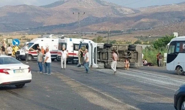 Mersin'de 2 kişinin öldüğü, 35 kişinin yaralandığı kazada şoför tutuklandı