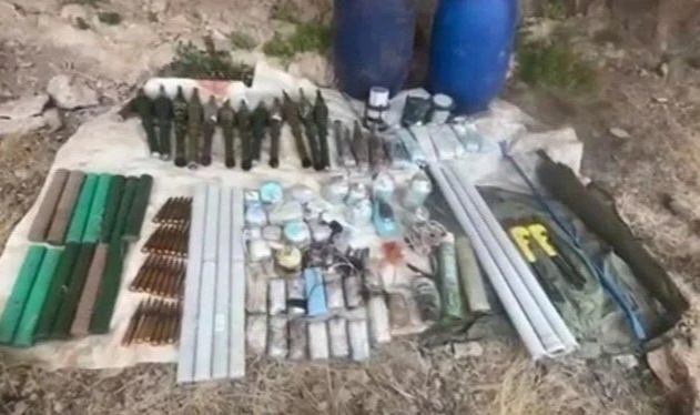 MSB, teröristlere ait çok sayıda malzeme ele geçirildiğini bildirdi!  
