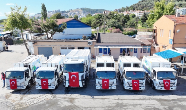 Mudanya'da temizlik filosu yeni araçlarla güçlendi