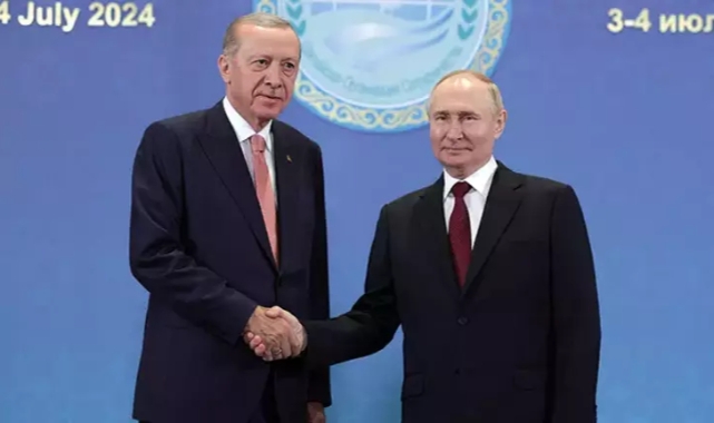 Putin'den Cumhurbaşkanı Erdoğan'a övgü!
