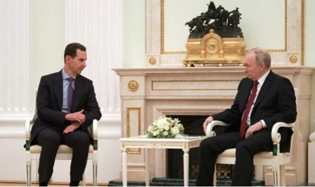 Putin ile Esad bir araya geldi