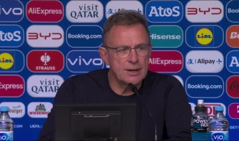 Ralf Rangnick: "Şans bizden yana değildi"