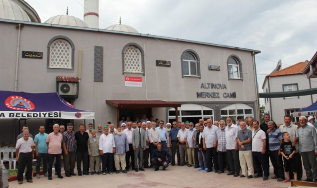 Restore edilen cami dualarla ibadete açıldı
