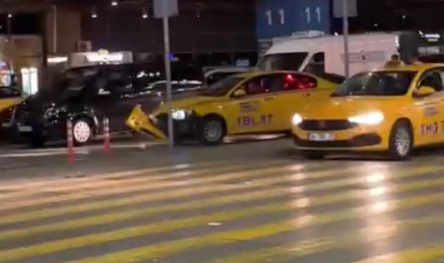 Sabiha Gökçen'de taksi terörü!