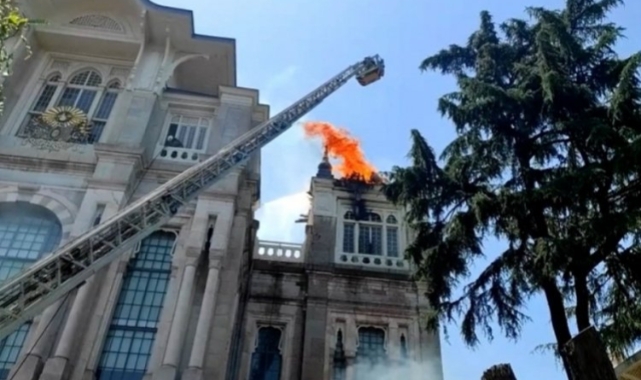 Sağlık Bilimleri Üniversitesi'nde yangın meydana geldi