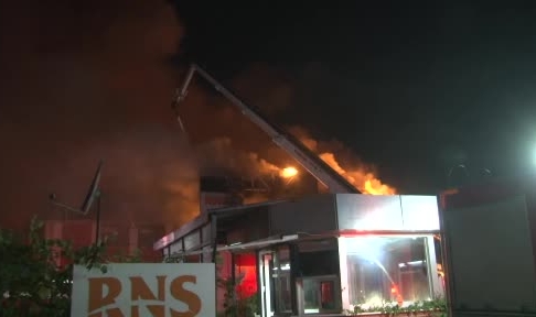 Sakarya'da fabrikada yangın