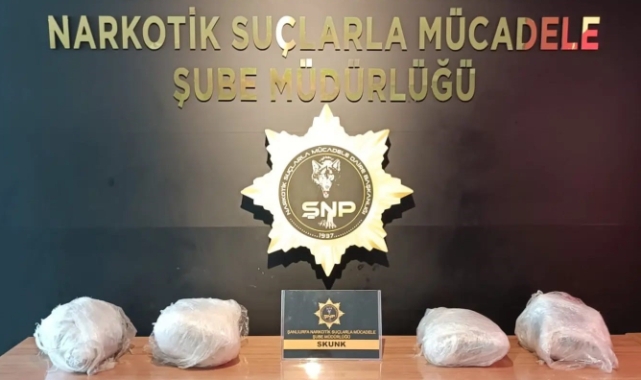 Şanlıurfa’da uyuşturucu ve silah operasyonu