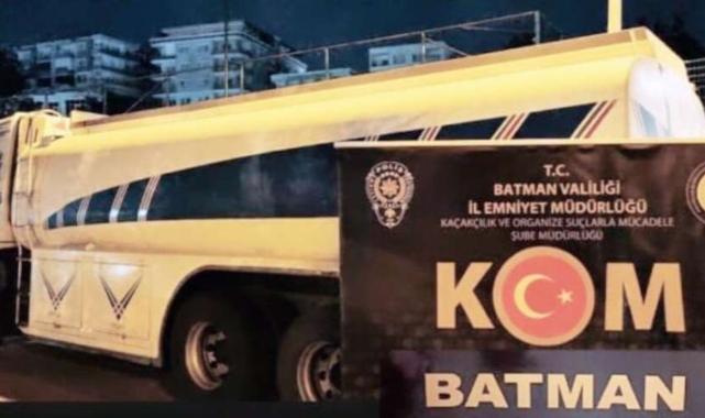 Su tankerinde 21 ton kaçak akaryakıt ele geçirildi