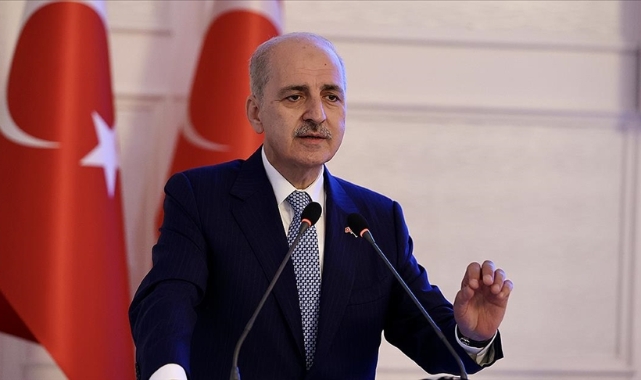 TBMM Başkanı Kurtulmuş: Filistin'deki katliamı dünya sistemi seyretti