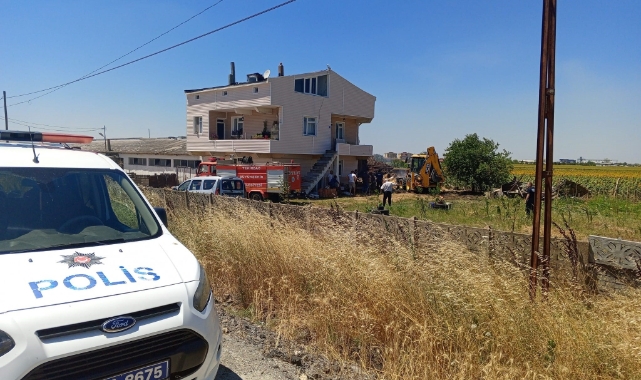 Tekirdağ'da çiftlikte yangın