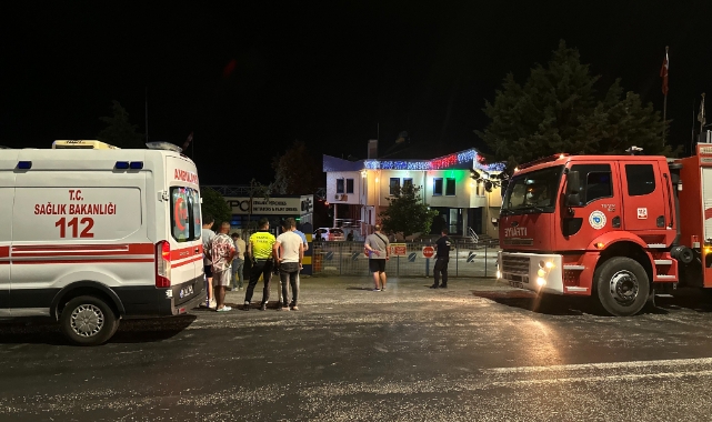 Tekirdağ'da fabrikada patlama