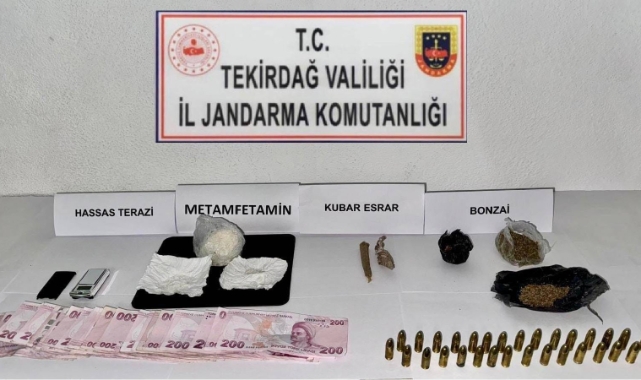 Tekirdağ'da uyuşturucu operasyonları! 4 gözaltı   