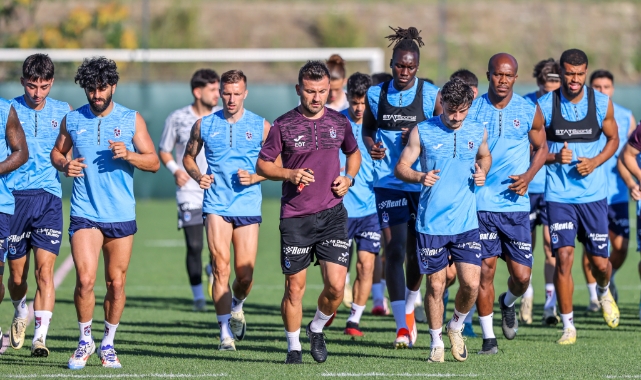 Trabzonspor, yeni sezon hazırlıklarını sürdürüyor