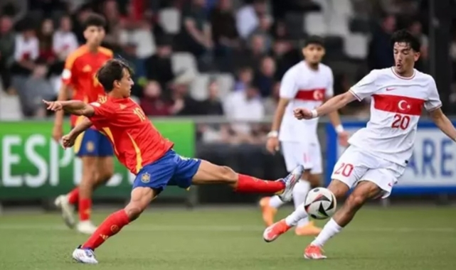 U19 Milli Takımımız, İspanya ile berabere kaldı