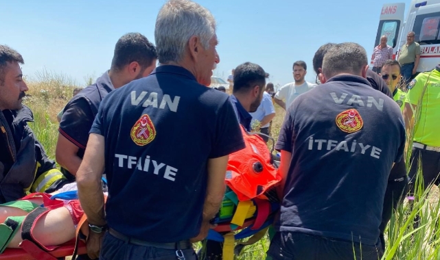 Van'da trafik kazası: 2 yaralı