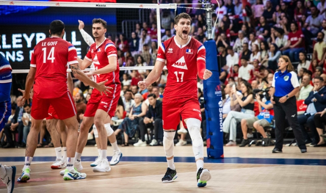 Voleybol Erkekler Milletler Ligi'nde şampiyon Fransa