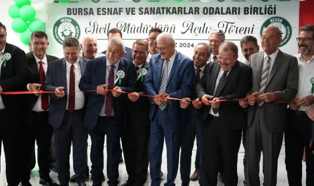 Yenilenen BESOB Sicil Müdürlüğü hizmete açıldı