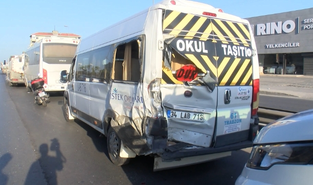Yol tartışması zincirleme kazayı beraberinde getirdi