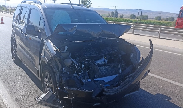 Afyonkarahisar’da trafik kazası! 6 yaralı